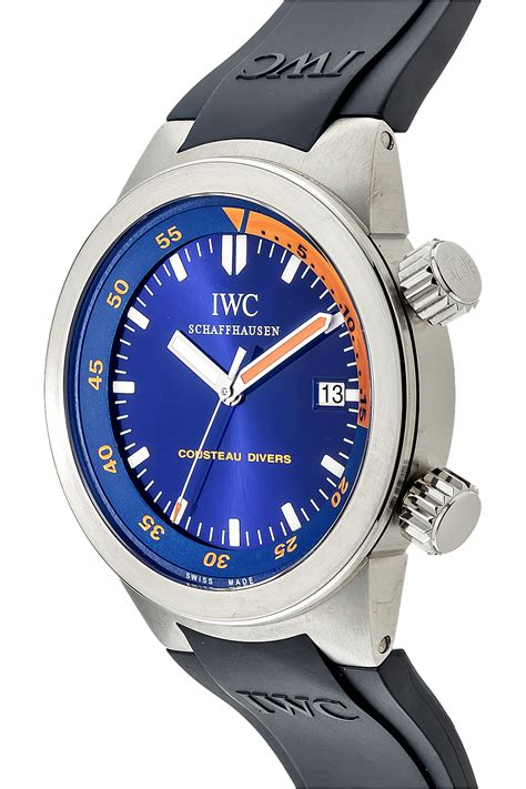 iwc aquatimer cousteau diver.